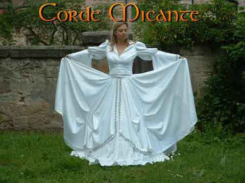 elvish celtic wedding dresses